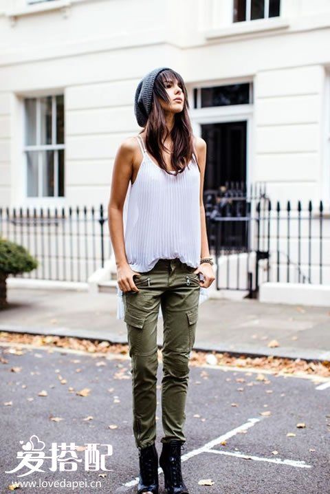 工装裤(Cargo pants)怎样搭配上衣