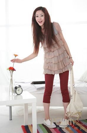 小胸MM穿衣